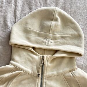 lululemon Cream Scuba Sweatshirt